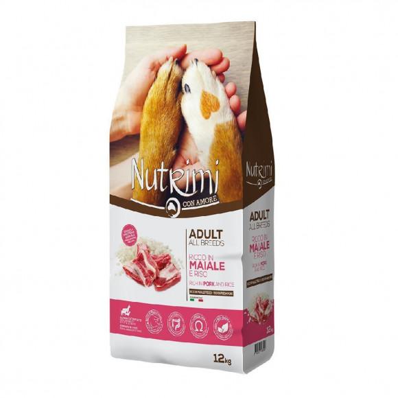 NUTRIMI ADULT ALL BREEDS MAIALE  12KG