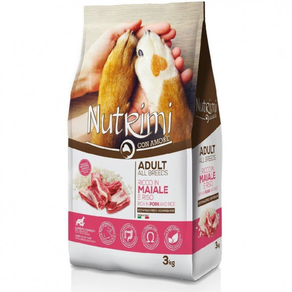 NUTRIMI ADULT ALL BREEDS MAIALE  3KG