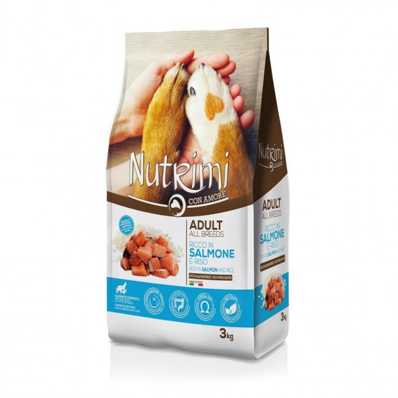 NUTRIMI ADULT ALL BREEDS SALMONE 3KG