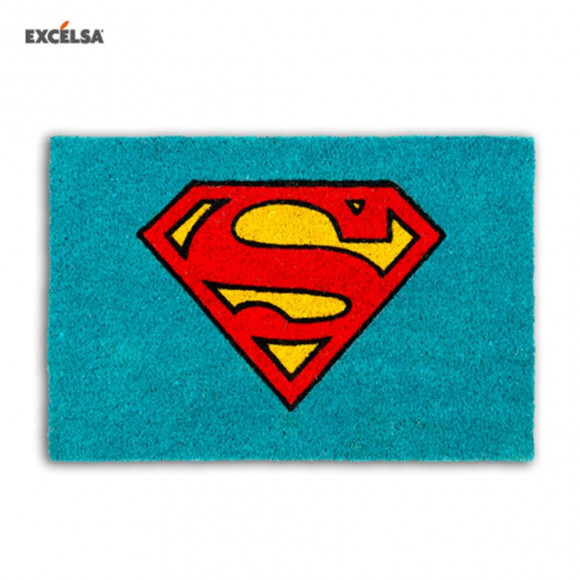 ZERBINO SUPERMAN 60X40 AZZURRO