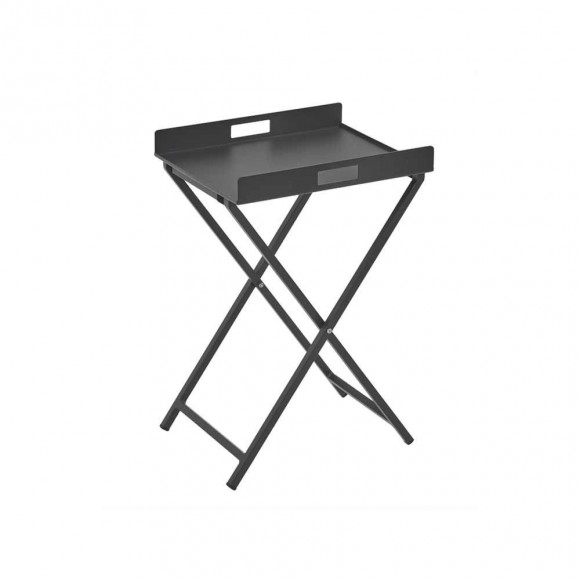 SET TAVOLINO CON VASSOIO ANTRACITE