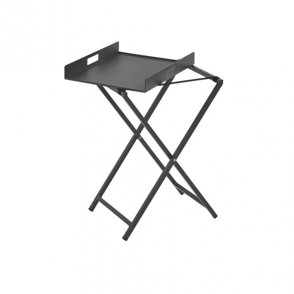 SET TAVOLINO CON VASSOIO ANTRACITE