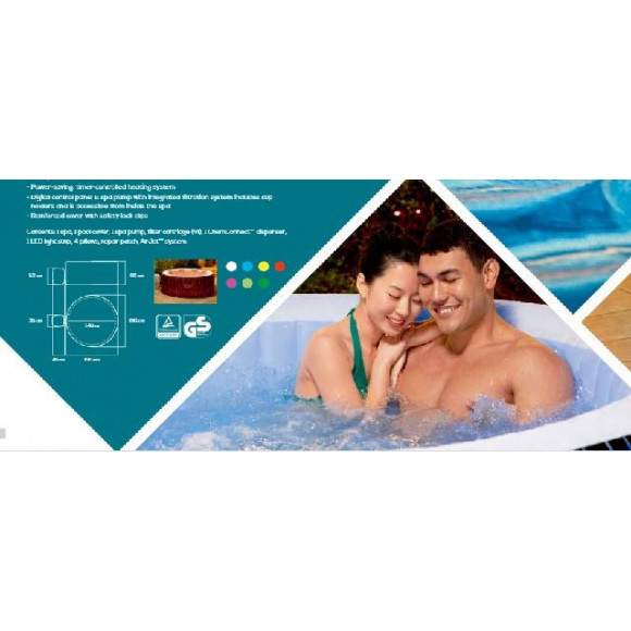 LAY-Z-SPA HOLLYWOOD AIRJET 196X66CM