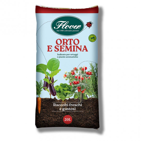 TERR. FLOVER ORTO BIO 20LT.