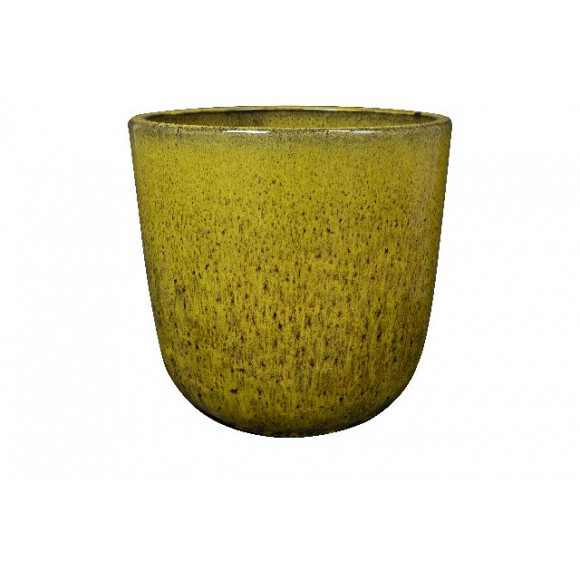 S4/4 VASO ROB YELLOW D39XH37CM