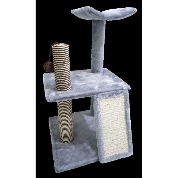 TIRAGRAFFI TABLET 40X40X68CM GRIGIO