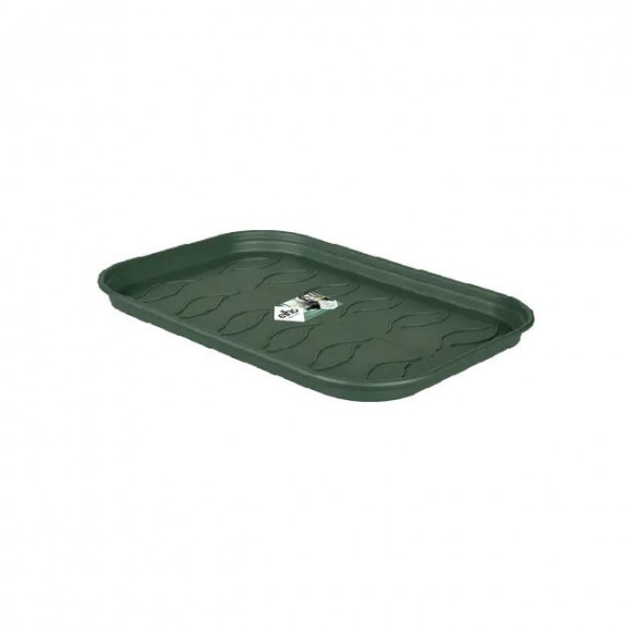 GB GROW TRAY SAUCER M LEAF GREEN