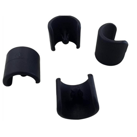 PIEDINI PROTETTIVI  25 MM X 4 ANTRACITE