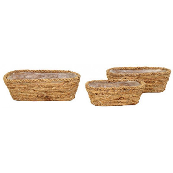 RONDO OVAL NATURAL L20W11H16