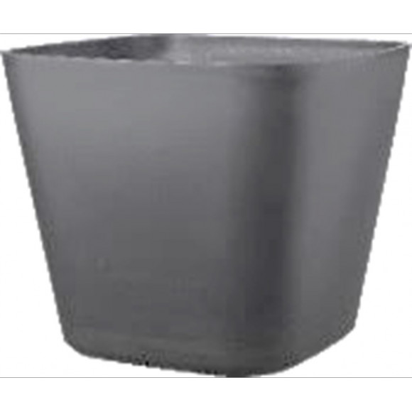 VASO QUADRO ORIGIN 38CM GRI.SC.