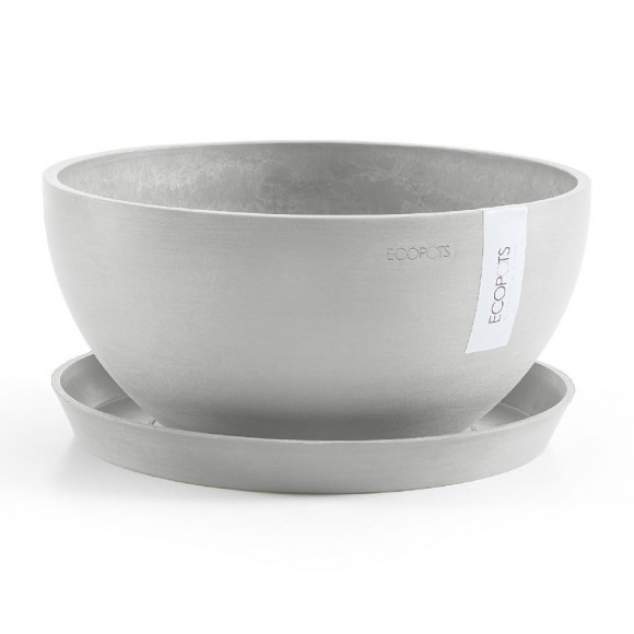 BRUSSELS 25 CM  WHITE GREY