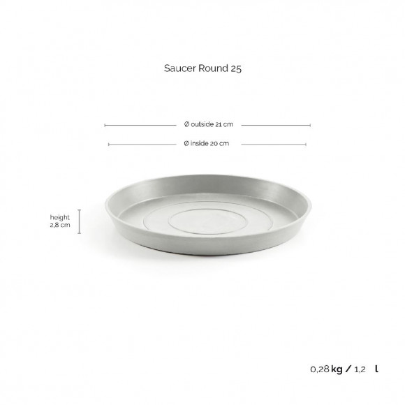 S/V TONDO 25 WHITE GR(OSLOAMSTBRUSS,ANT)