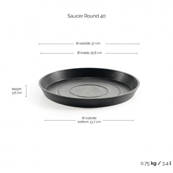 S/V TONDO 40  DARK GREY ( + AMS. H76 OSL