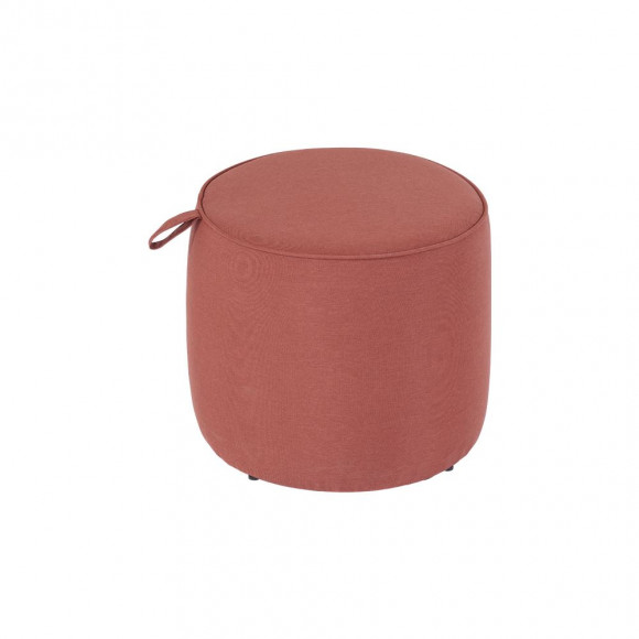 POUFF BARRELL D.50 TERRACOTTA