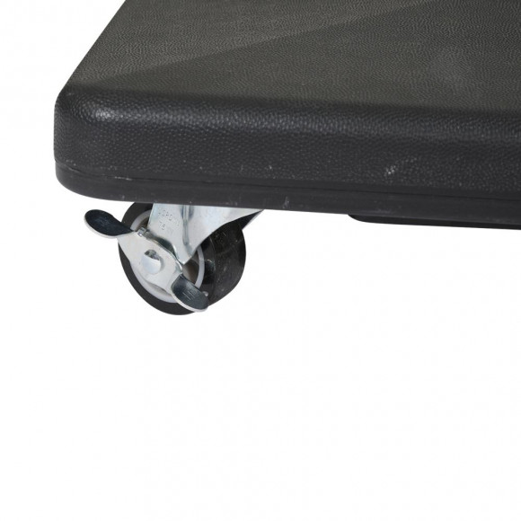 BASE OMBR P/L C/RUOTE 90KG NERO