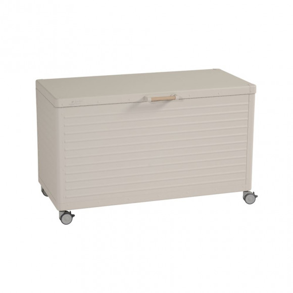 BAULE 130X60X80 ALLU CREMA C/RUOTE