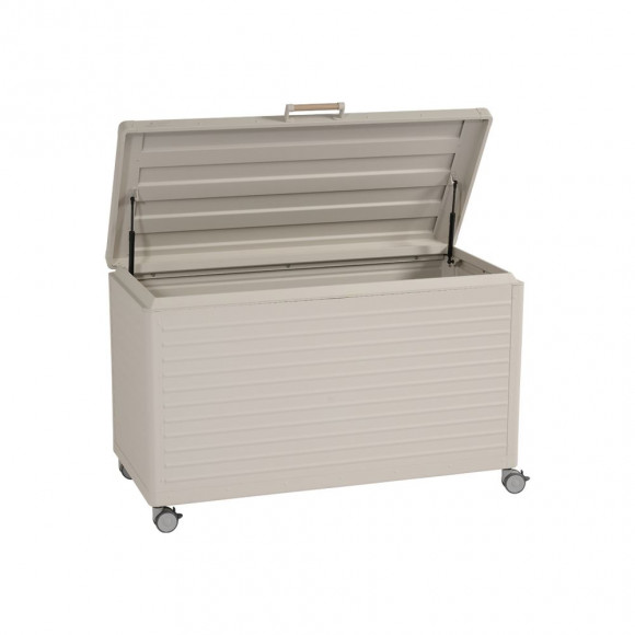 BAULE 130X60X80 ALLU CREMA C/RUOTE