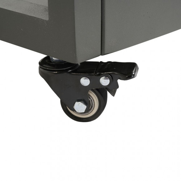 CARRELLO 60X60X90 C/RUOTE ALLU ANTR