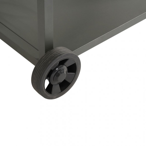 CARRELLO 84X50X91 C/RUOTE E MANIGLIA ALL