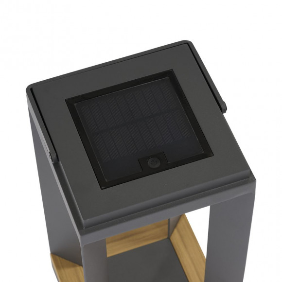 LAMPADA SOLARE 19,5X19,5X40,5CM ALLU ANT