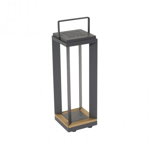 LAMPADA SOLARE 19,5X19,5X55CM ALLU ANT