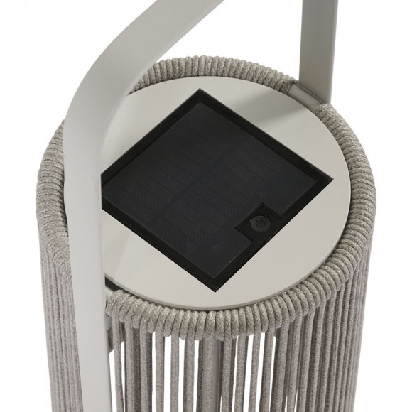 LAMPADA SOLARE 26,5X26,5X65,50 ALLU GRIG