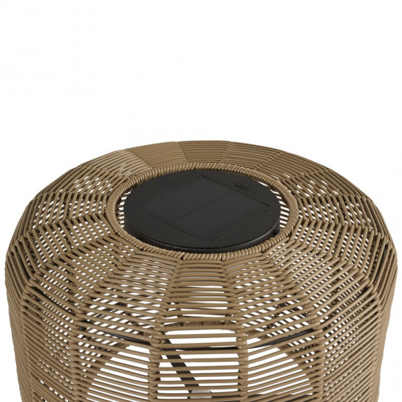 LAMPADA SOLARE ROTONDA D.35X53 MET BIA