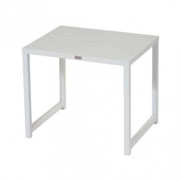 TAVOLINO  ALLU BIANCO L 42X53