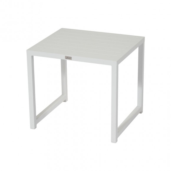 TAVOLINO  ALLU BIANCO M 42X47,7