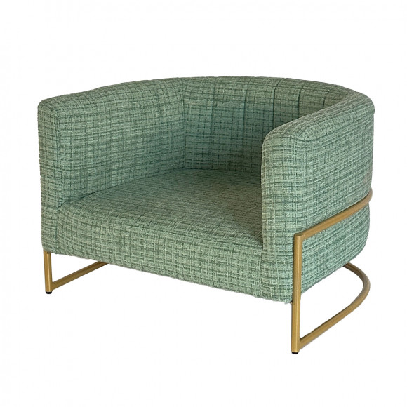 CUCCIA SOFA 43X49X34,5CM VERDE MELANGE