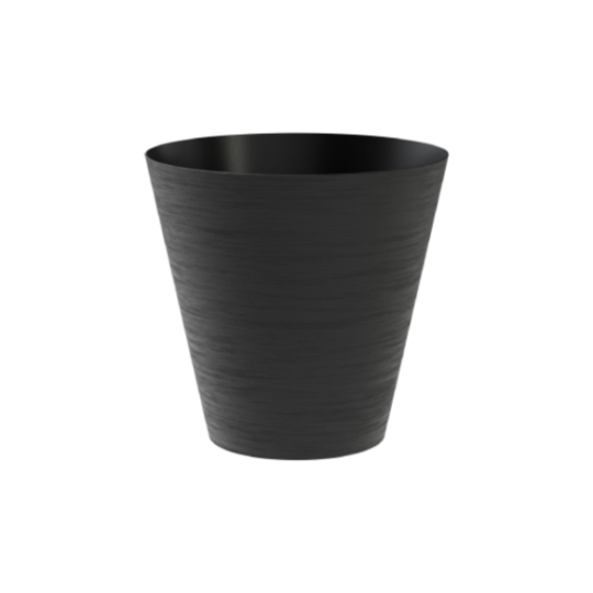 VASO HOOP D.25 BLACK