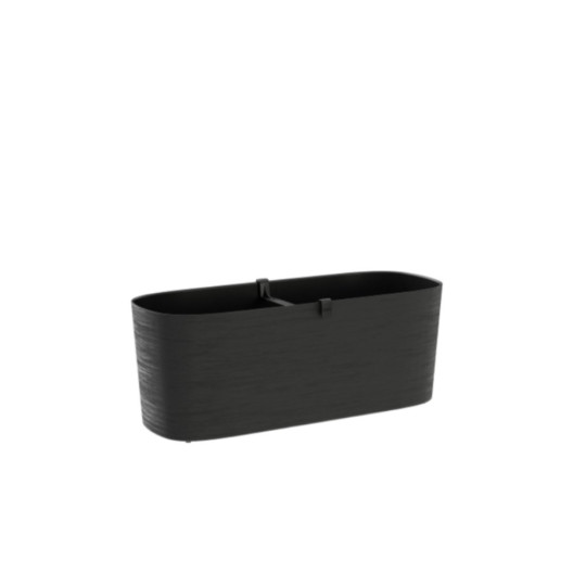CASSETTA PAROS 50 CM BLACK