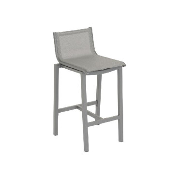 SGABELLO 45X54X89 ALLU ANTR TEXT GRIGIO