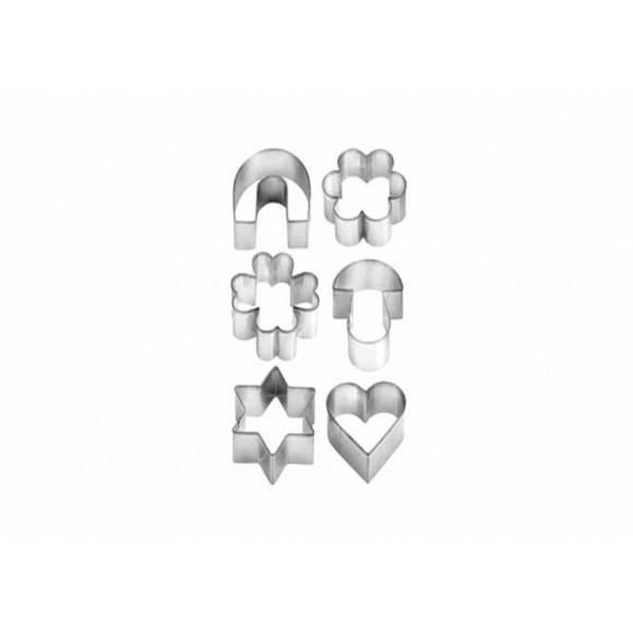 SET 6 TAGLIABISCOTTI IN ANELLO 'DELICIA'