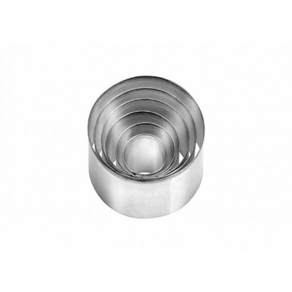 SET 6 TAGLIABISCOTTI TONDI 'DELICIA'