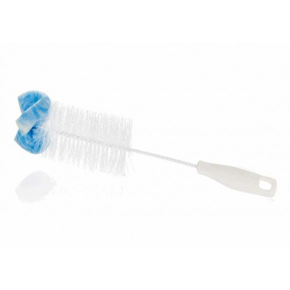 SPAZZOLA LAVABOTTIGLIE CON SPUGNA 'CLEAN