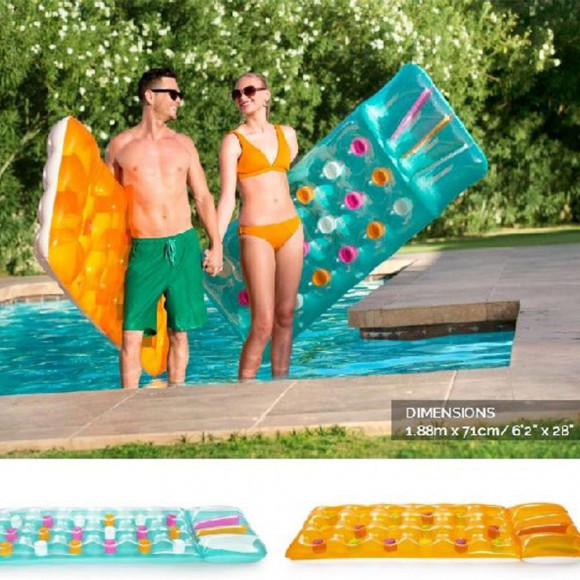 MATERASSINO 18 BUCHI CM. 188X71 2 ASS