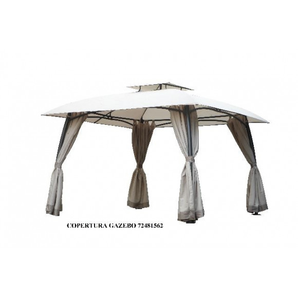 COPERTURA GAZEBO POMPEI 3,3X3,3M