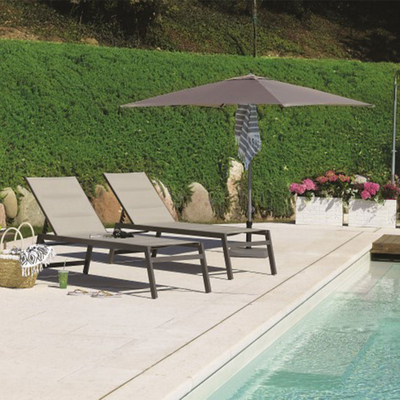 OMBRELLONE BREZZA TAUPE